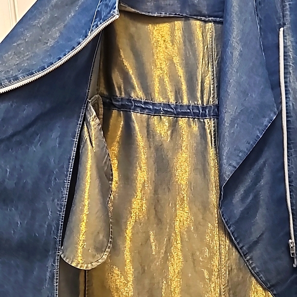 Soia & Kyo denim gold jacket - Picture 7 of 7